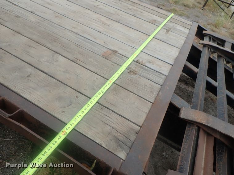 image for item DI7265 2005 Trailmaster drop deck equipment trailer