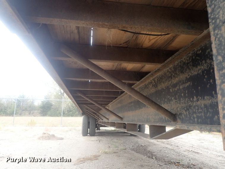 image for item DI7265 2005 Trailmaster drop deck equipment trailer