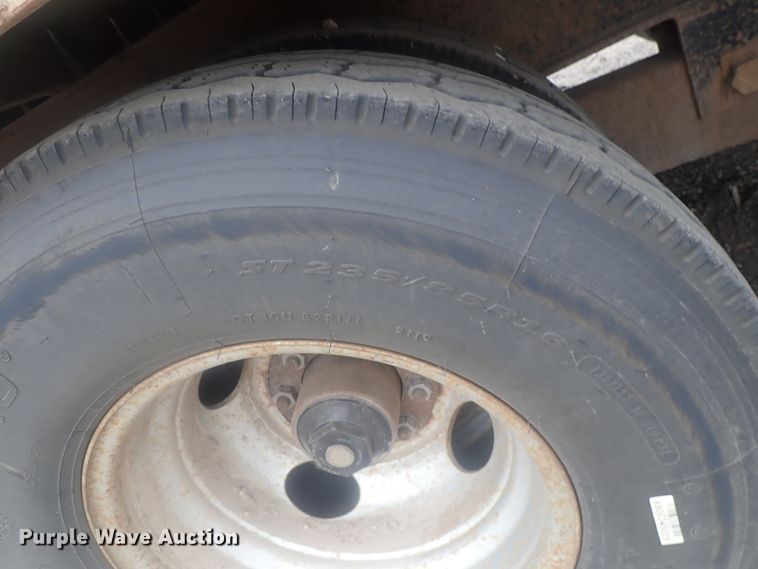 image for item DI7265 2005 Trailmaster drop deck equipment trailer