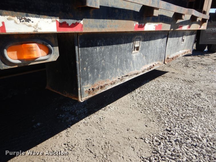 image for item DI8343 2000 Neville Built drop deck equipment trailer