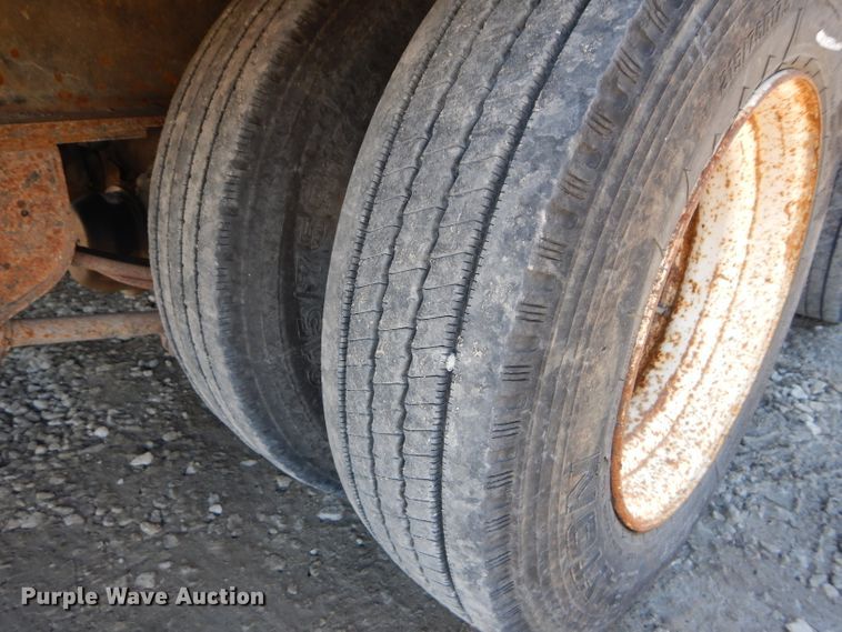 image for item DI8343 2000 Neville Built drop deck equipment trailer