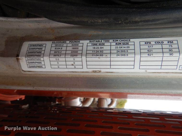 image for item DJ0253 2001 Peterbilt 379  roll off container truck