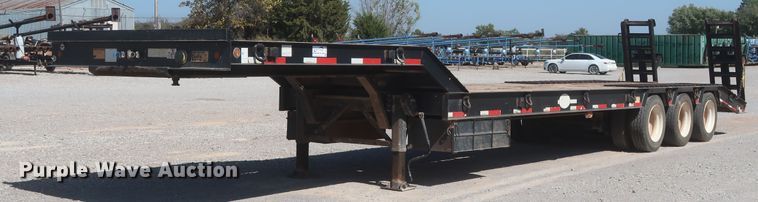 image for item DJ1753 2014 Viking VFD46R16F40T drop deck equipment trailer