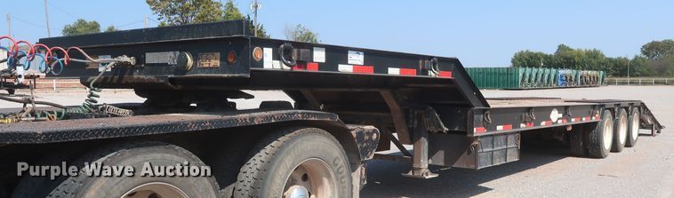 image for item DJ1753 2014 Viking VFD46R16F40T drop deck equipment trailer