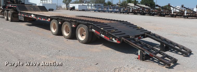 image for item DJ1753 2014 Viking VFD46R16F40T drop deck equipment trailer