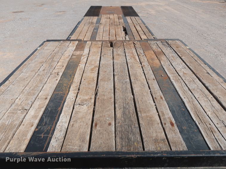 image for item DJ1753 2014 Viking VFD46R16F40T drop deck equipment trailer