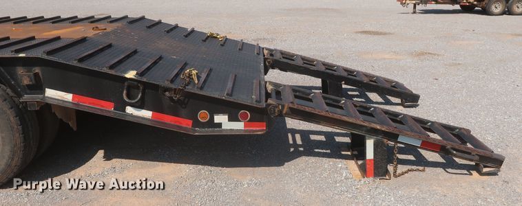 image for item DJ1753 2014 Viking VFD46R16F40T drop deck equipment trailer