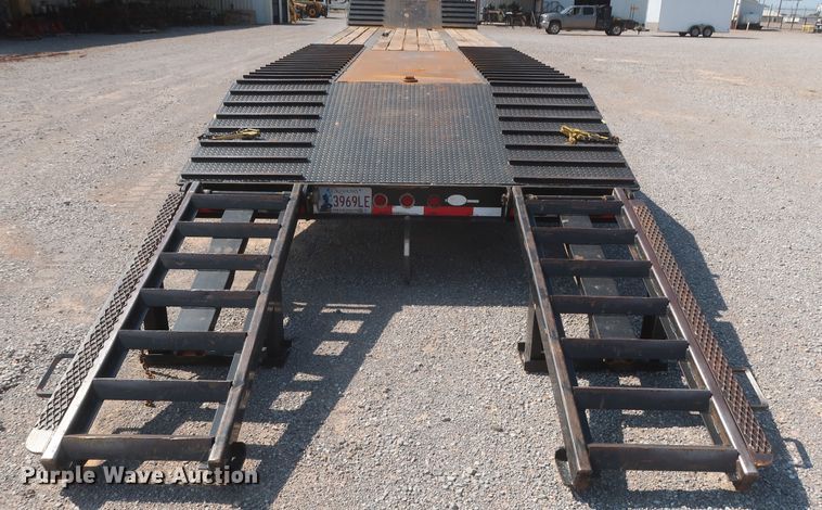 image for item DJ1753 2014 Viking VFD46R16F40T drop deck equipment trailer