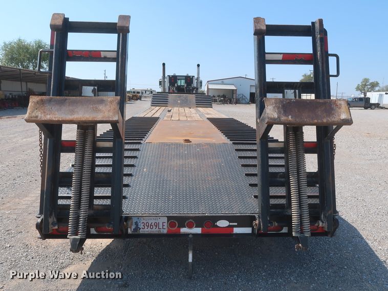 image for item DJ1753 2014 Viking VFD46R16F40T drop deck equipment trailer