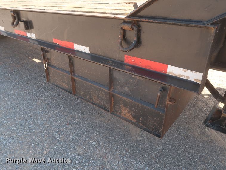 image for item DJ1753 2014 Viking VFD46R16F40T drop deck equipment trailer