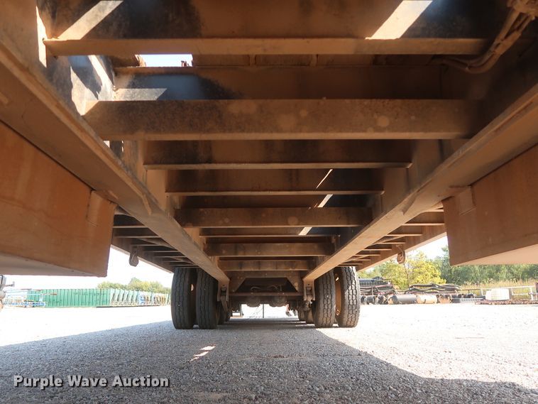 image for item DJ1753 2014 Viking VFD46R16F40T drop deck equipment trailer