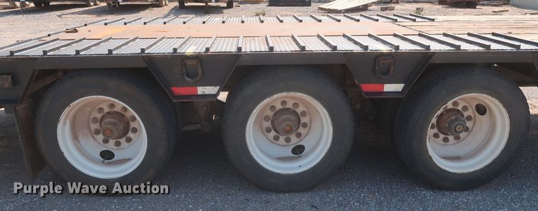 image for item DJ1753 2014 Viking VFD46R16F40T drop deck equipment trailer