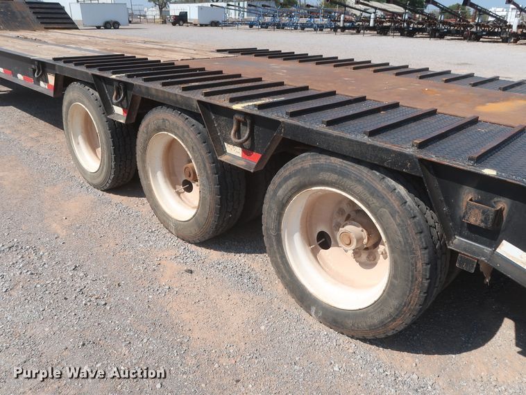 image for item DJ1753 2014 Viking VFD46R16F40T drop deck equipment trailer