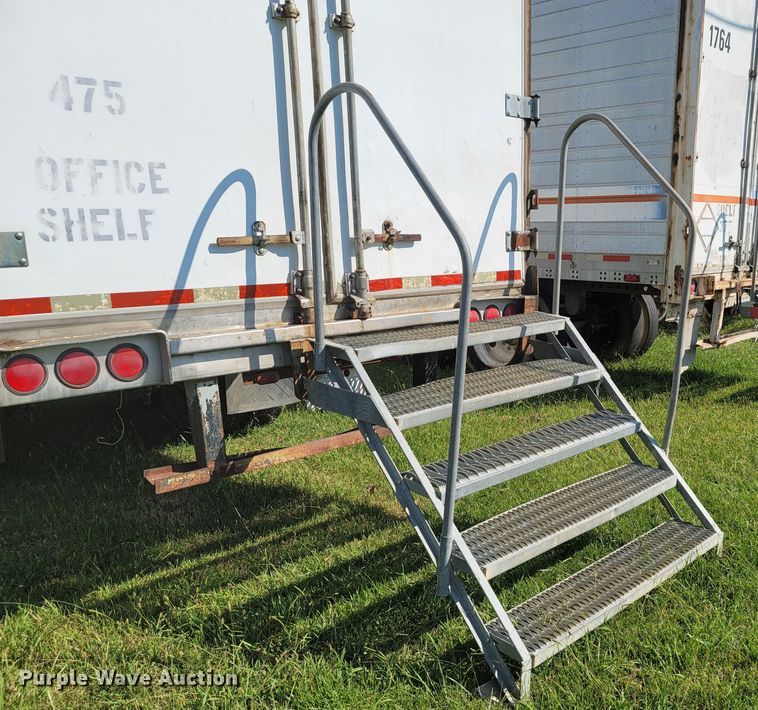 image for item ET9011 1989 American Trailers Inc A255 dry van trailer