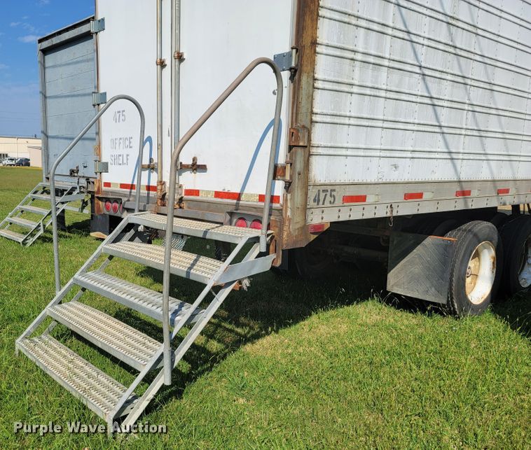 image for item ET9011 1989 American Trailers Inc A255 dry van trailer