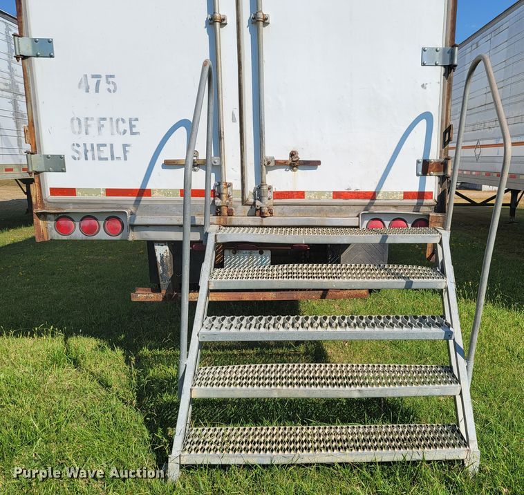 image for item ET9011 1989 American Trailers Inc A255 dry van trailer