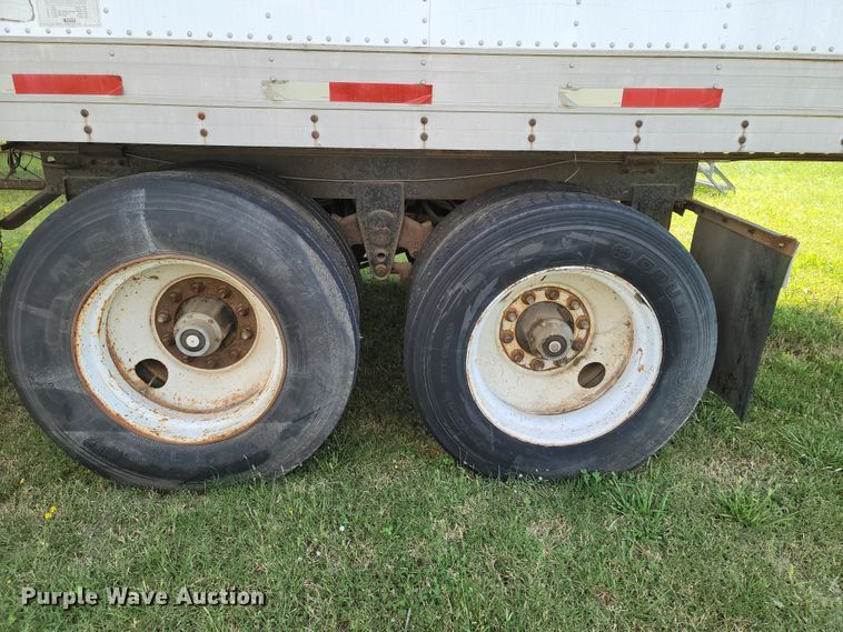 image for item ET9011 1989 American Trailers Inc A255 dry van trailer