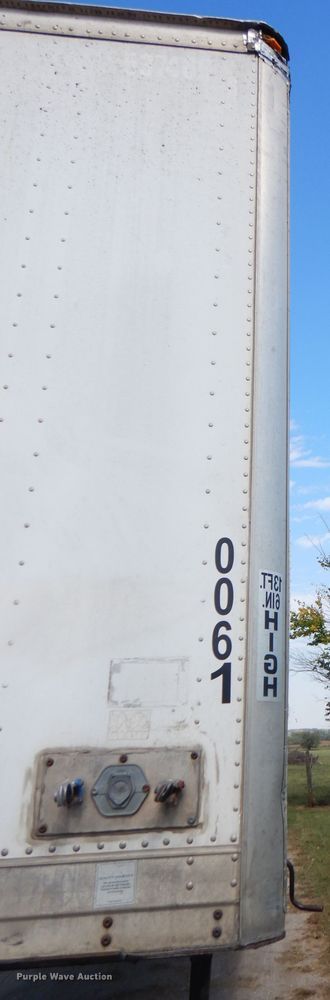 image for item FR9236 2007 Transmobile dry van trailer