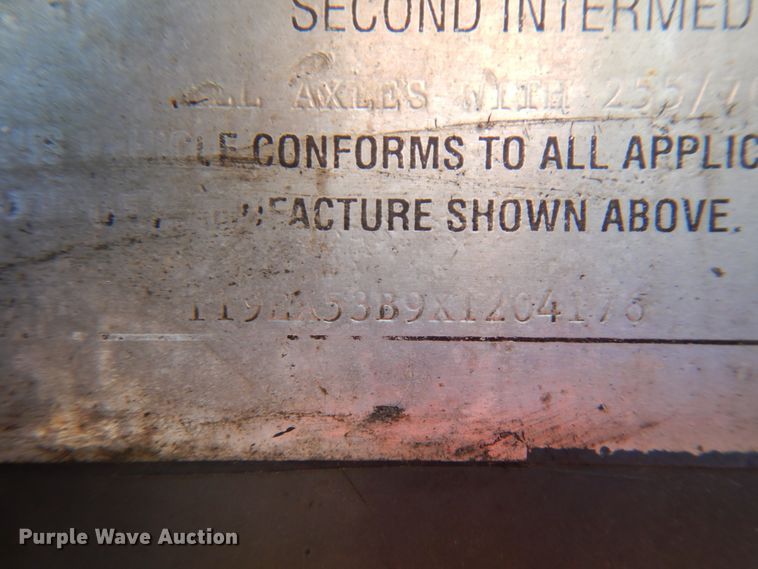 image for item HD9099 1999 Tarasport equipment trailer