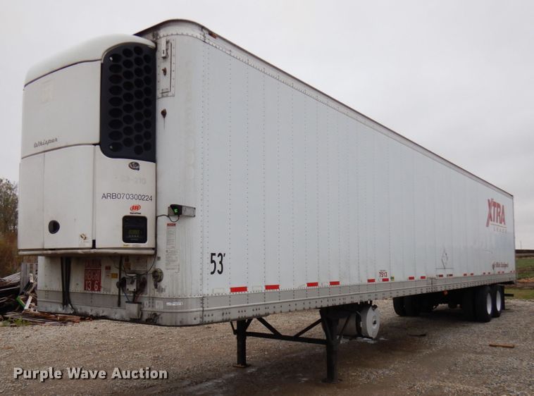 image for item HD9110 2008 Wabash refrigerated dry van trailer
