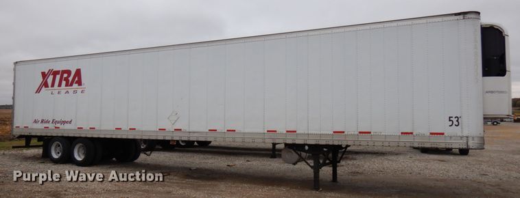 image for item HD9110 2008 Wabash refrigerated dry van trailer