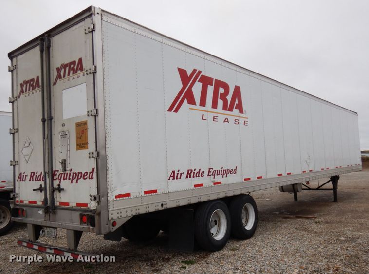 image for item HD9110 2008 Wabash refrigerated dry van trailer