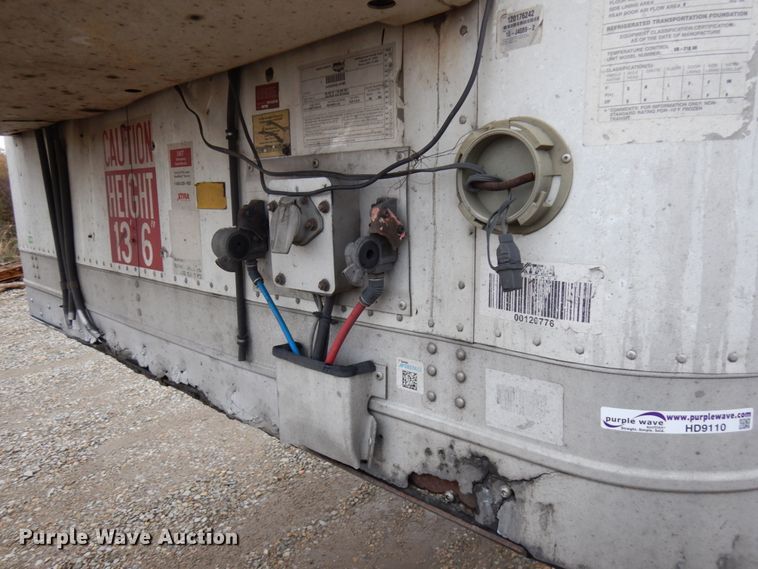 image for item HD9110 2008 Wabash refrigerated dry van trailer