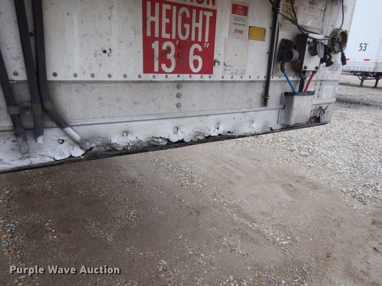 image for item HD9110 2008 Wabash refrigerated dry van trailer