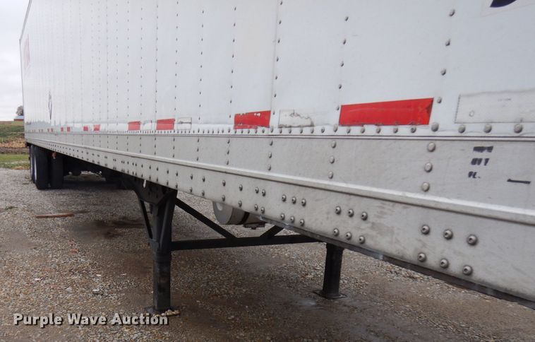 image for item HD9110 2008 Wabash refrigerated dry van trailer