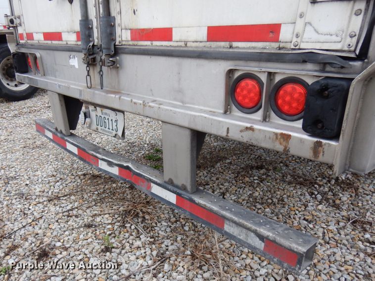 image for item HD9110 2008 Wabash refrigerated dry van trailer