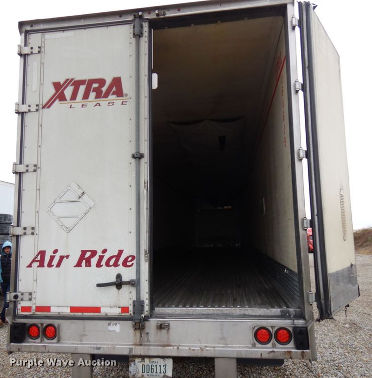 image for item HD9110 2008 Wabash refrigerated dry van trailer