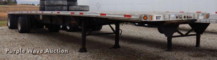 image for item HD9119 2005 Fontaine flatbed trailer