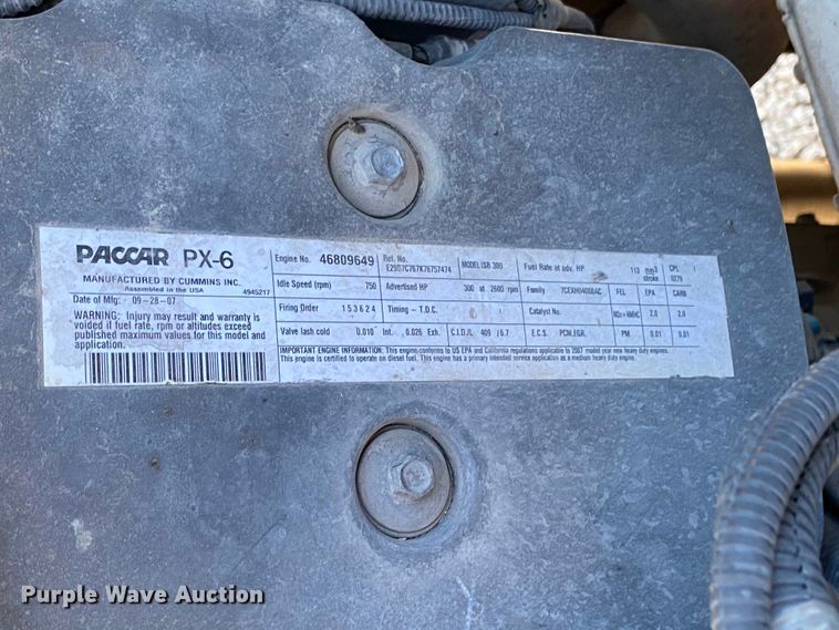 image for item HE9871 2008 Kenworth T270  service truck with crane