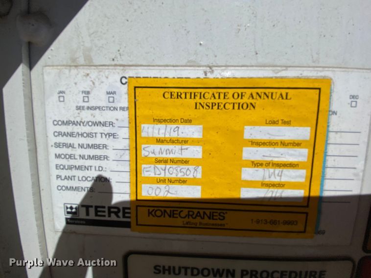 image for item HE9871 2008 Kenworth T270  service truck with crane