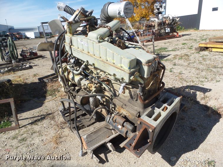 image for item HF9669 Cummins 855 six cylinder diesel engine