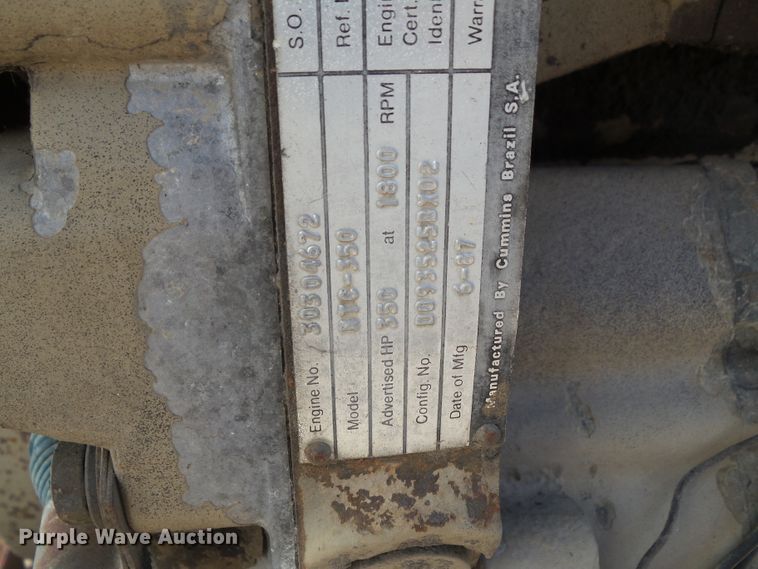 image for item HF9671 Cummins NTC-350 six cylinder diesel engine