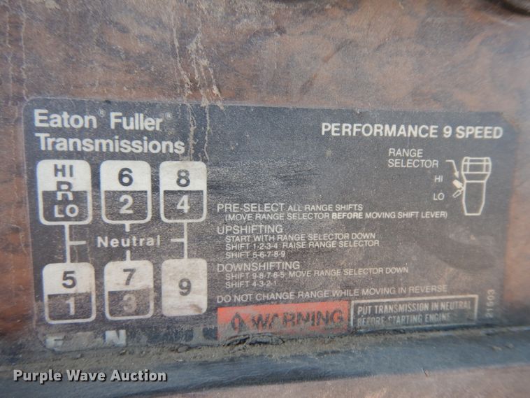 image for item HN9417 1988 Kenworth T600  semi truck