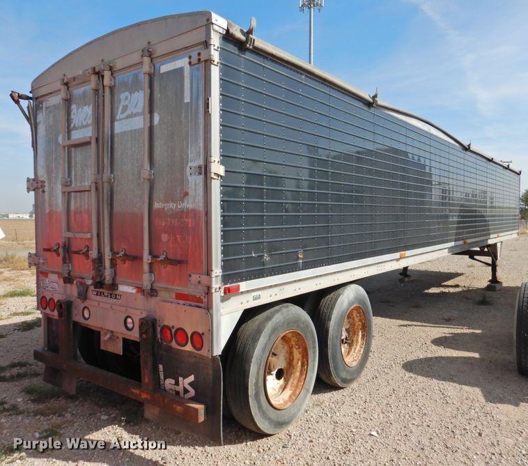 image for item HU9635 2007 Wilson DWG-550W walking floor trailer