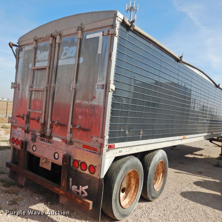 image for item HU9635 2007 Wilson DWG-550W walking floor trailer