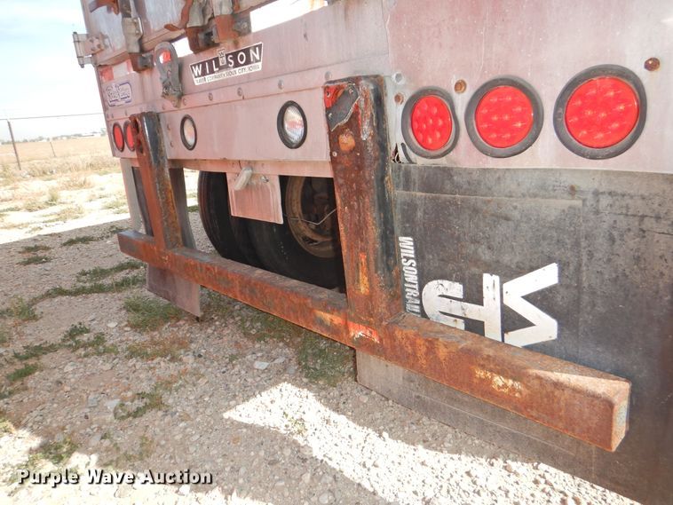 image for item HU9635 2007 Wilson DWG-550W walking floor trailer