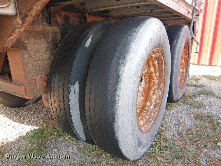 image for item HU9635 2007 Wilson DWG-550W walking floor trailer