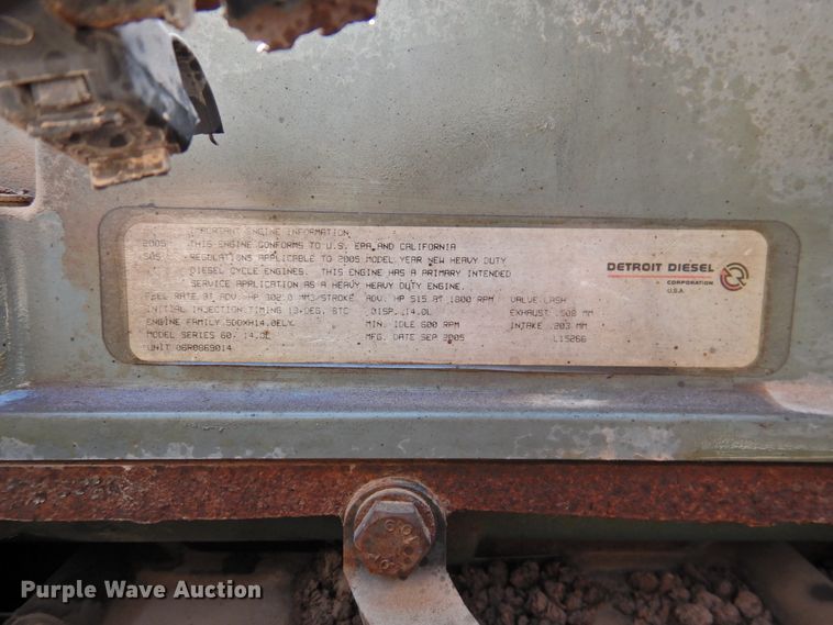 image for item HU9636 2006 Freightliner ST120  semi truck