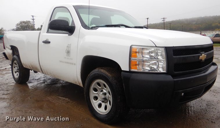 image for item AE9573 2008 Chevrolet Silverado 1500  pickup truck