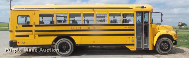 image for item DD0260 1997 Ford Blue Bird  school bus