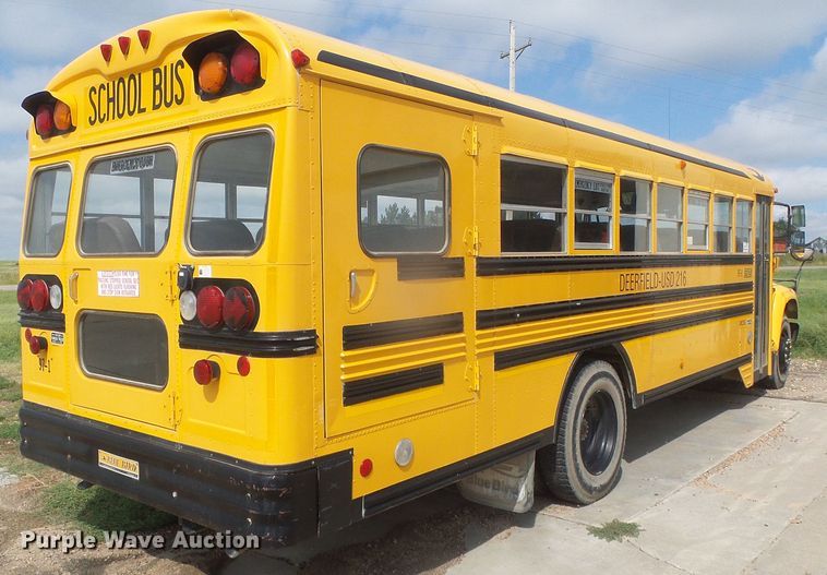 image for item DD0260 1997 Ford Blue Bird  school bus