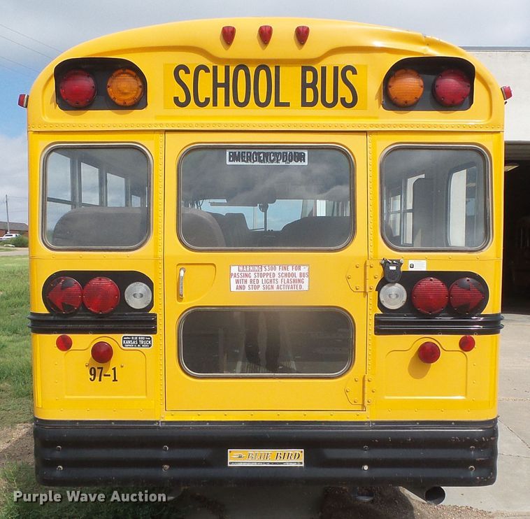 image for item DD0260 1997 Ford Blue Bird  school bus