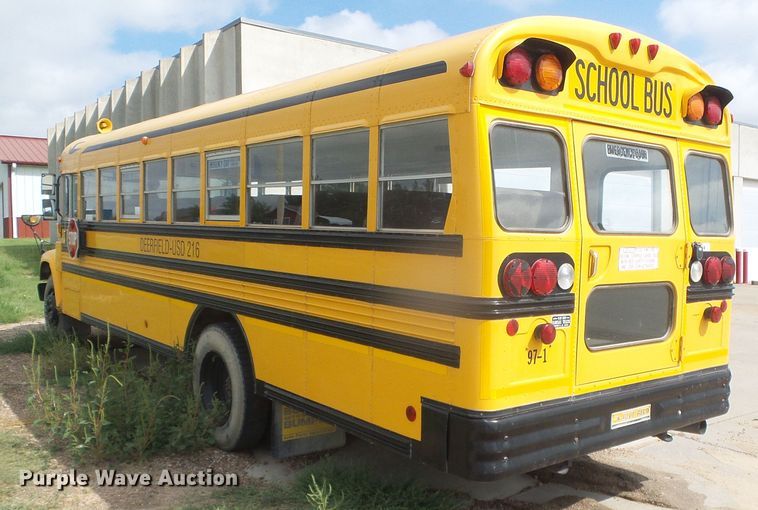 image for item DD0260 1997 Ford Blue Bird  school bus