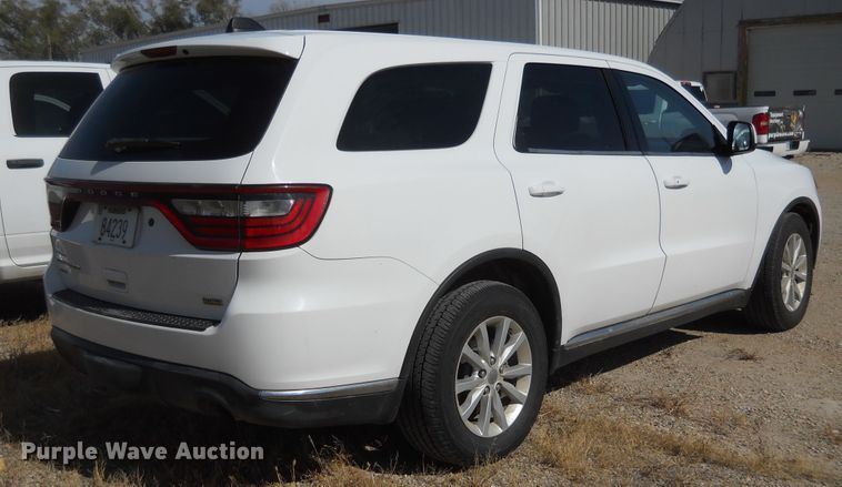 image for item DF4573 2014 Dodge Durango Police  SUV