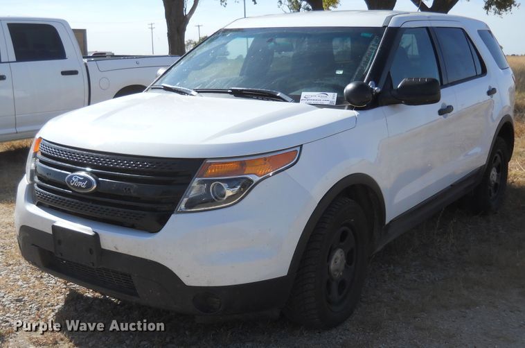 image for item DF4576 2013 Ford Explorer Police Interceptor  SUV