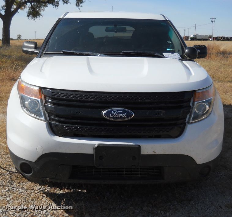 image for item DF4576 2013 Ford Explorer Police Interceptor  SUV